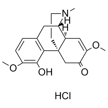 Sinomenine hydrochloride结构式