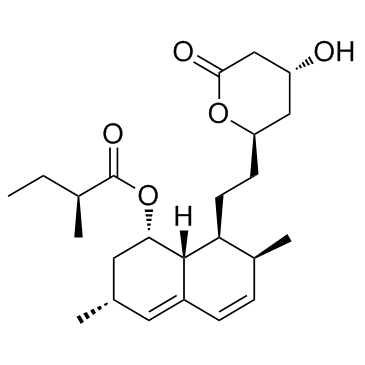 Lovastatin结构式