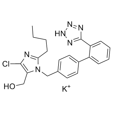 Losartan potassium结构式