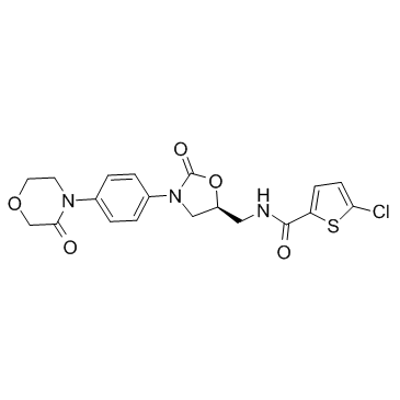 Rivaroxaban结构式