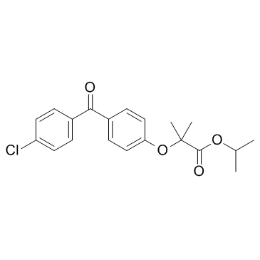 Fenofibrate结构式