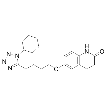 Cilostazol结构式