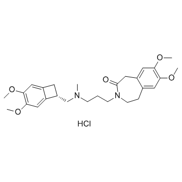 Ivabradine hydrochloride结构式