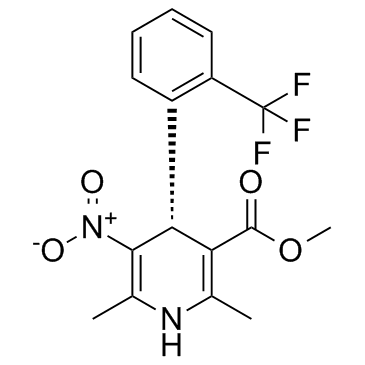 Bay-K-8644 ((R)-(+)-)结构式