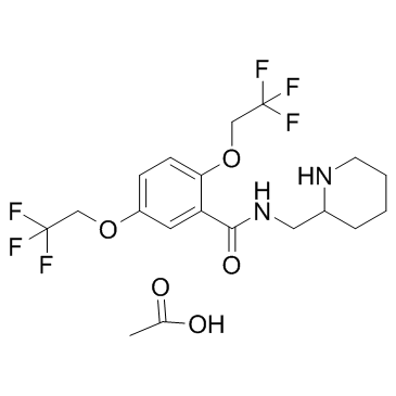 Flecainide acetate结构式