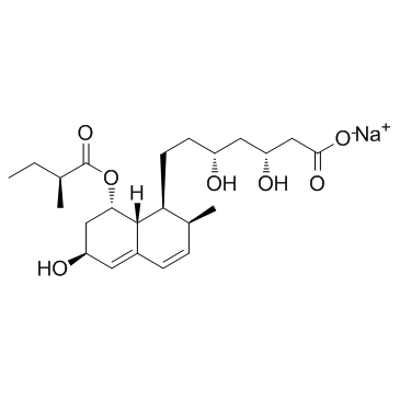 Pravastatin sodium结构式