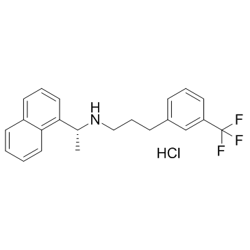 Cinacalcet hydrochloride结构式