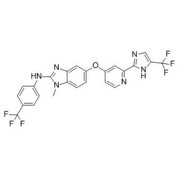 RAF265结构式