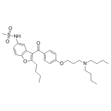 Dronedarone结构式