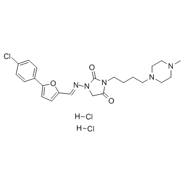 Azimilide Dihydrochloride结构式