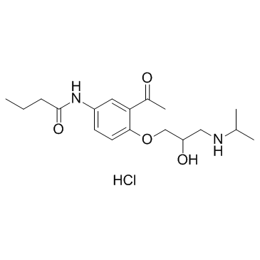 Acebutolol hydrochloride结构式