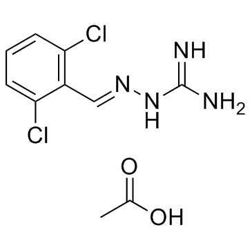 Guanabenz Acetate结构式