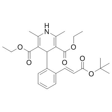 Lacidipine结构式