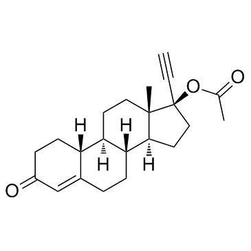 Norethindrone acetate结构式