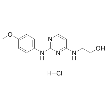 Cardiogenol C hydrochloride结构式