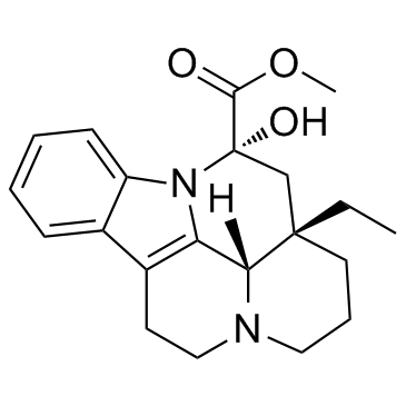 Vincamine结构式