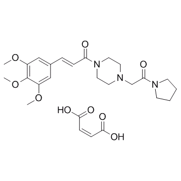 Cinepazide Maleate结构式
