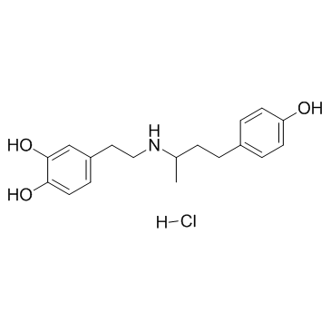 Dobutamine hydrochloride结构式