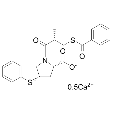 Zofenopril calcium结构式