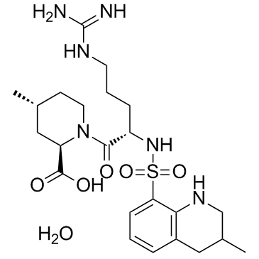 Argatroban monohydrate结构式