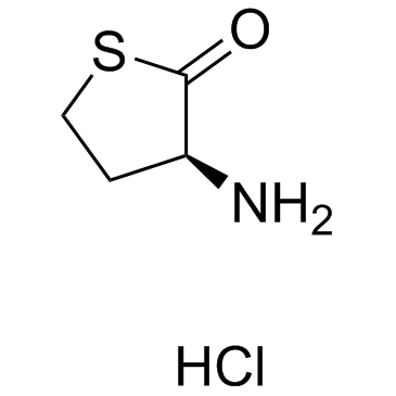 L-Homocysteine thiolactone hydrochloride结构式