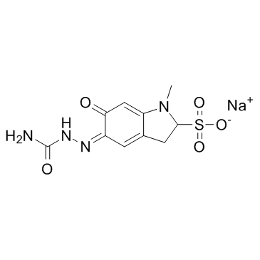 Carbazochrome sodium sulfonate结构式