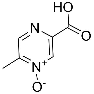 Acipimox结构式