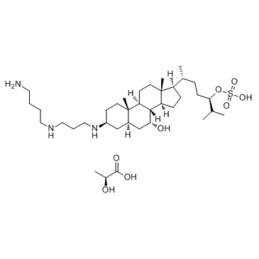 Squalamine lactate结构式