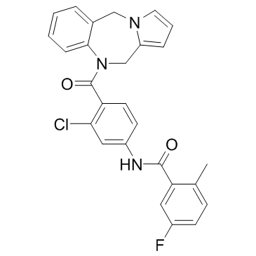 Lixivaptan结构式