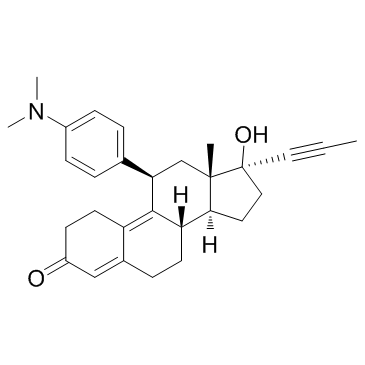 Mifepristone结构式