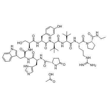 Leuprolide Acetate结构式