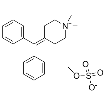 Diphenmanil methylsulfate结构式