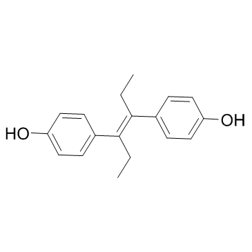 Diethylstilbestrol结构式