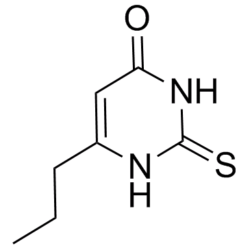 Propylthiouracil结构式