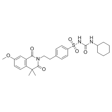 Gliquidone结构式