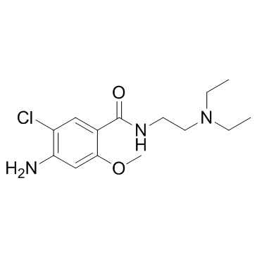 Metoclopramide结构式