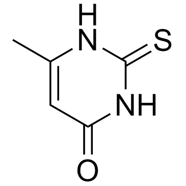 Methylthiouracil结构式