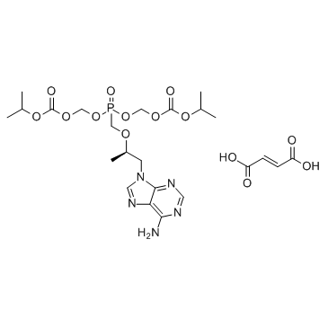 Tenofovir Disoproxil Fumarate结构式