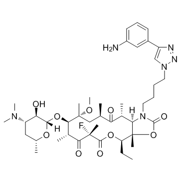 Solithromycin结构式