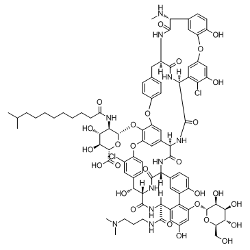 Dalbavancin结构式