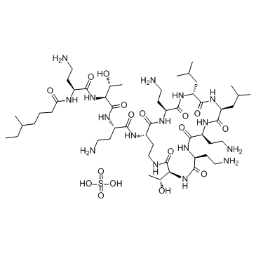 Colistin sulfate结构式