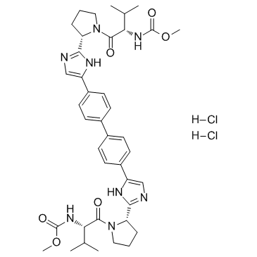 Daclatasvir dihydrochloride结构式