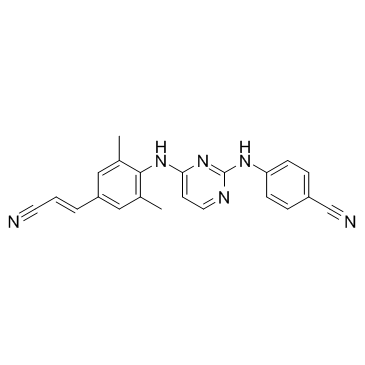 Rilpivirine结构式