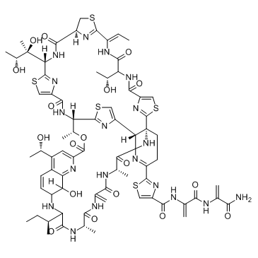 Thiostrepton结构式