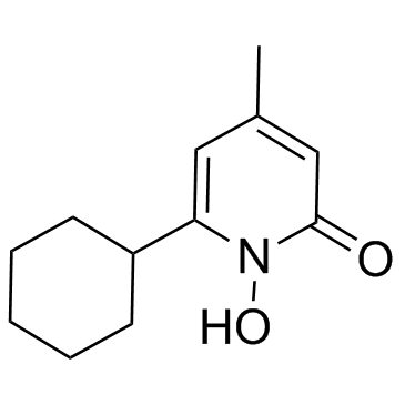 Ciclopirox结构式