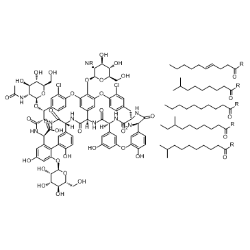 Teicoplanin结构式