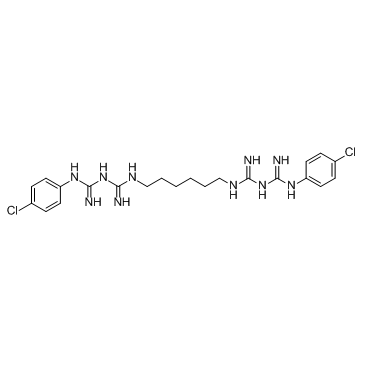 Chlorhexidine结构式