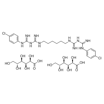 Chlorhexidine digluconate结构式