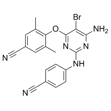 Etravirine结构式