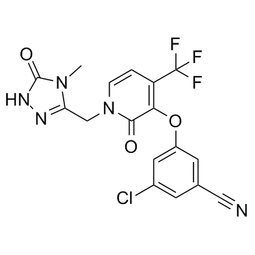 Doravirine结构式